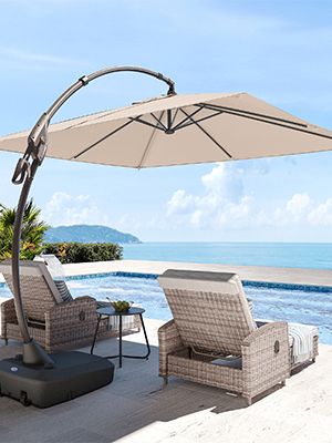 Grand Patio Offset Patio Umbrella